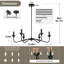 Lustre style campagne moderne 6 lumières-130903499