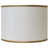White with Gold Trim