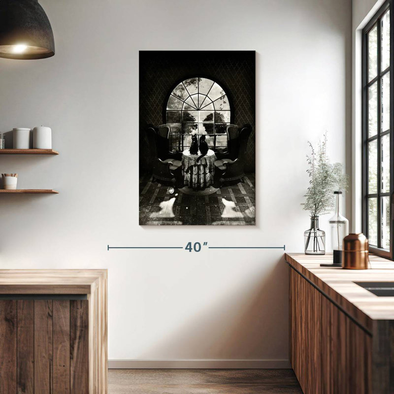 Crâne de chambre BW, H 39 po x l 26 po