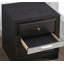 Table de chevet noire Torring-2044947905