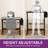 Brytanie Height Adjustable Standing Computer Desk with Power Outlets-130378938