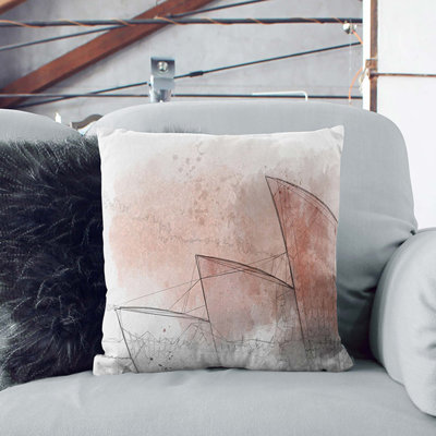 Abstract Square Cushion
