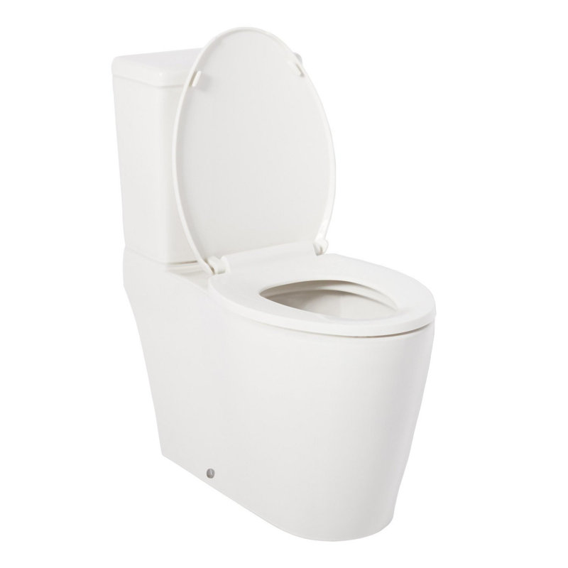 Grayvik 1.28 GPF Two Piece Elongated Toilet