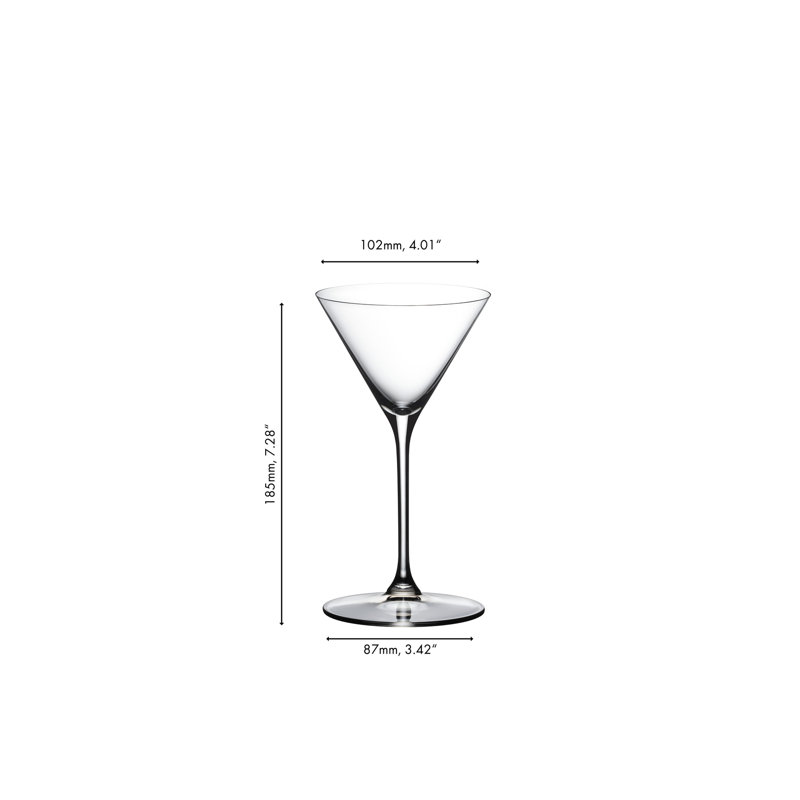 RIEDEL GRAPE@RIEDEL Martini Glass (Set of 2)