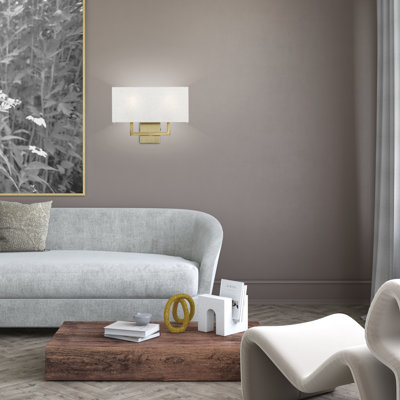 Dorell Steel Flush Mounted Sconce