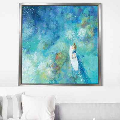 " Paddle Board Exploring II " by Danhui Nai