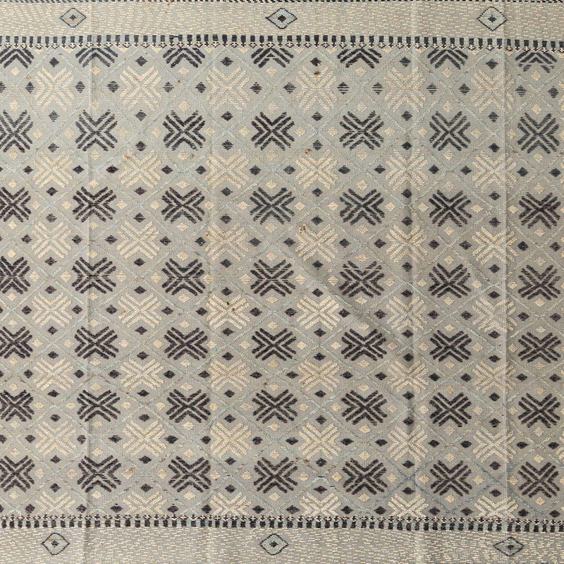 Tapis abstrait moderne 4928, Carré 3 pi