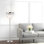 Lampe sur pied à franges en verre à 3 niveaux Modern Modern