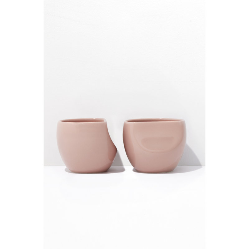 Tasse moyenne - paquet de 2, Rose