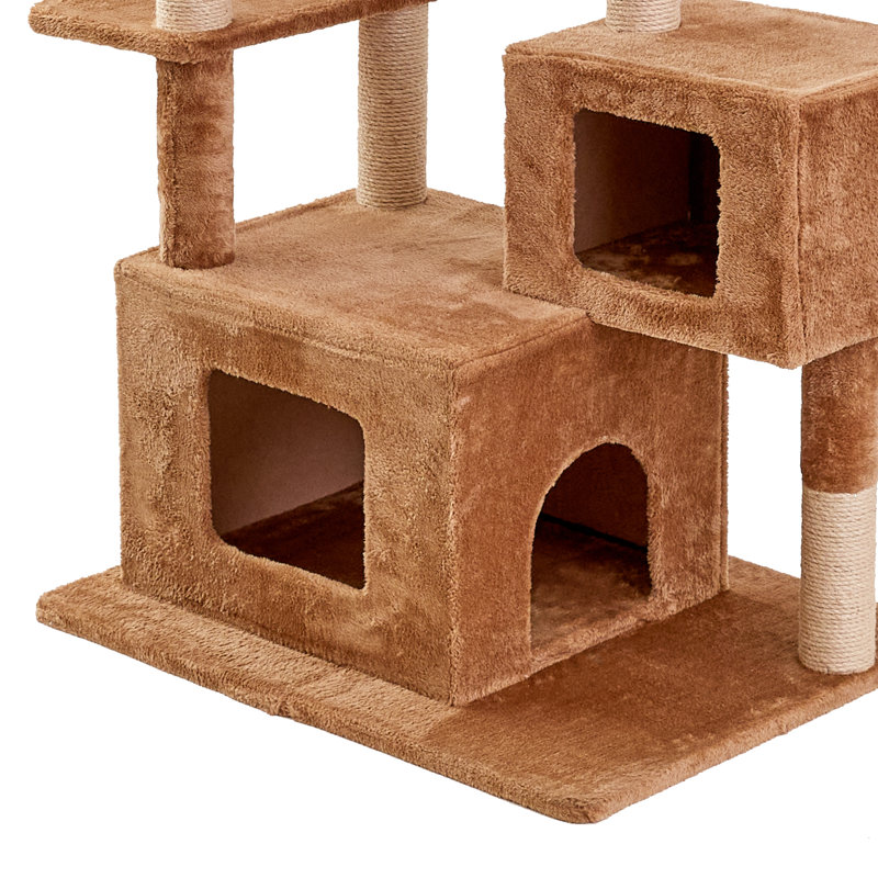 Bengoa 66'' H Cat Tree, Brown