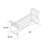 Beelu Iron Outdoor Bench-733209168