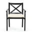 Chaise de patio avec coussin Lourdes