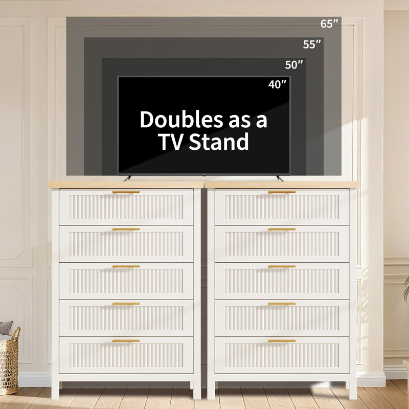 77 cm W Chest of Drawers