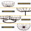 Brayden Studio Cailon Metal Fruit Basket