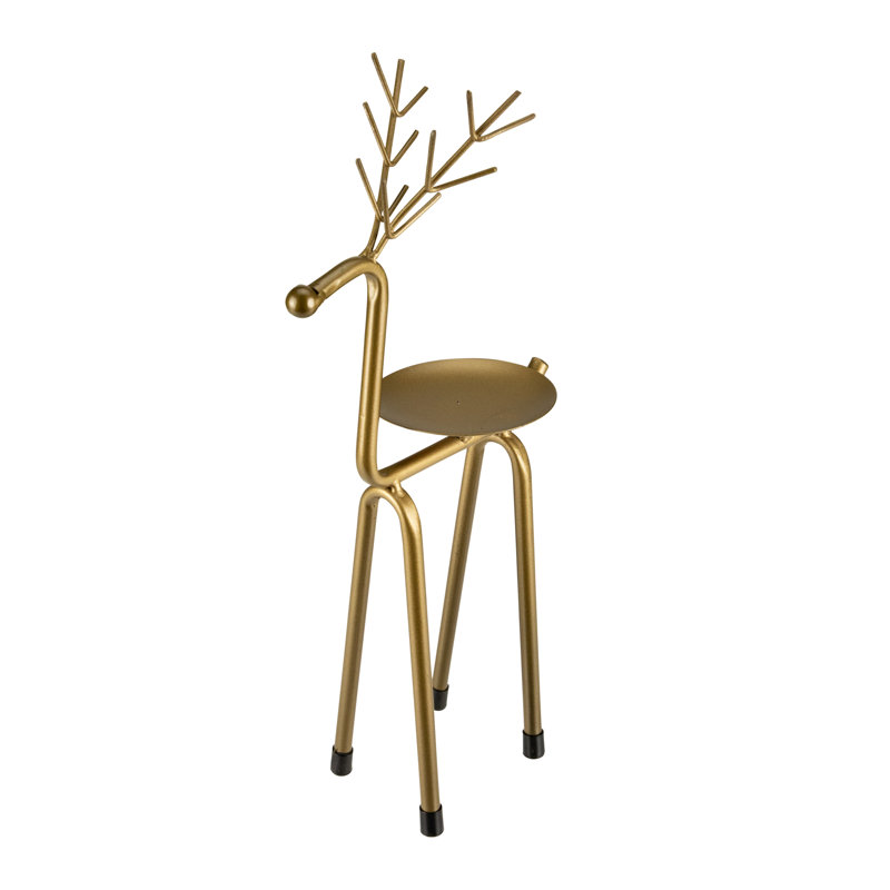 Grand porte-bougie 13,25 po bronze
