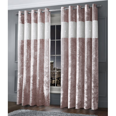 Adesola Polyester Eyelet Curtain Panel