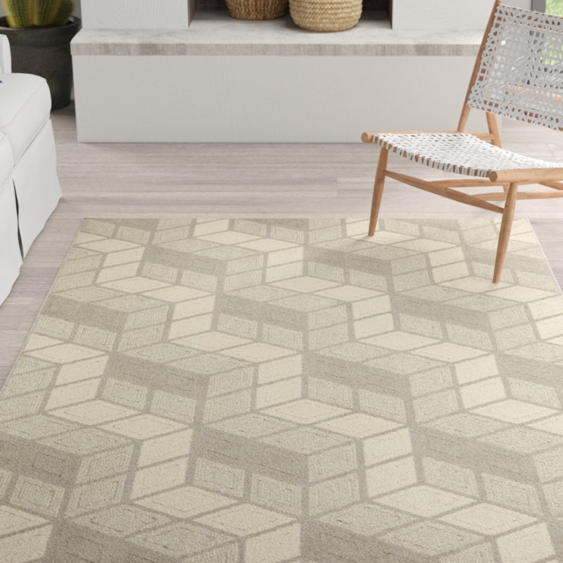 Max Geometric Area Rug, Rectangle 160 x 230cm