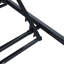 vidaXL Sunlounger Steel Outdoor Lounger Modern