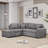 Timitra 3 - Piece Upholstered Sectional-4587735