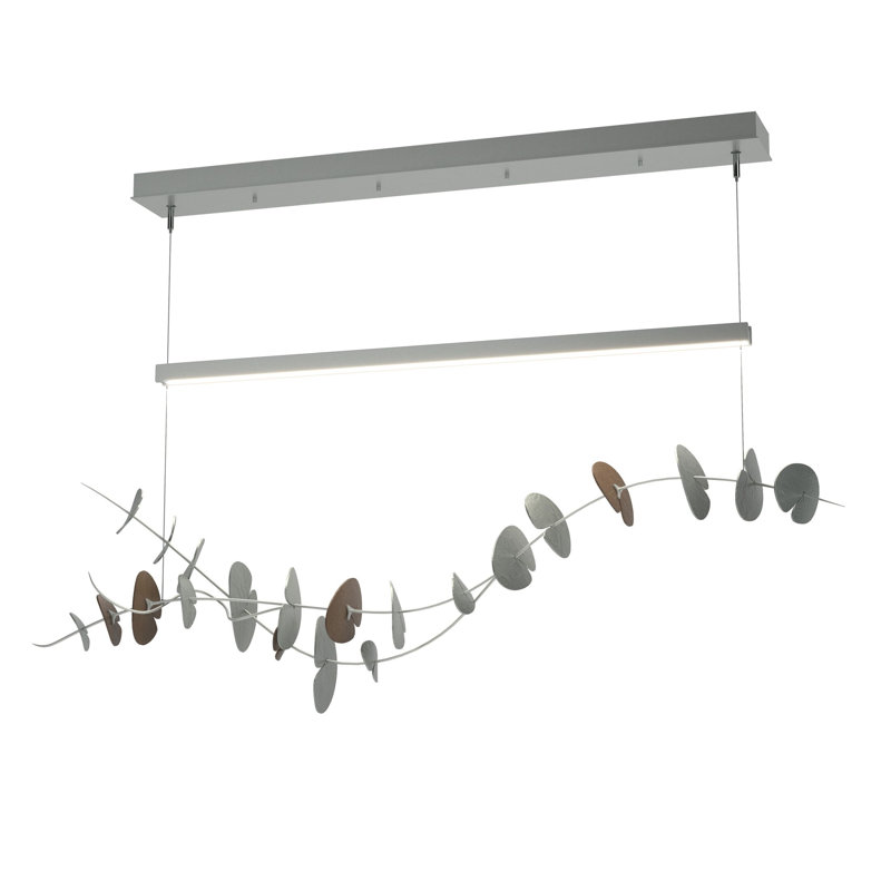 Lily 1 - Light Pendant, Bronze, Vintage Platinum