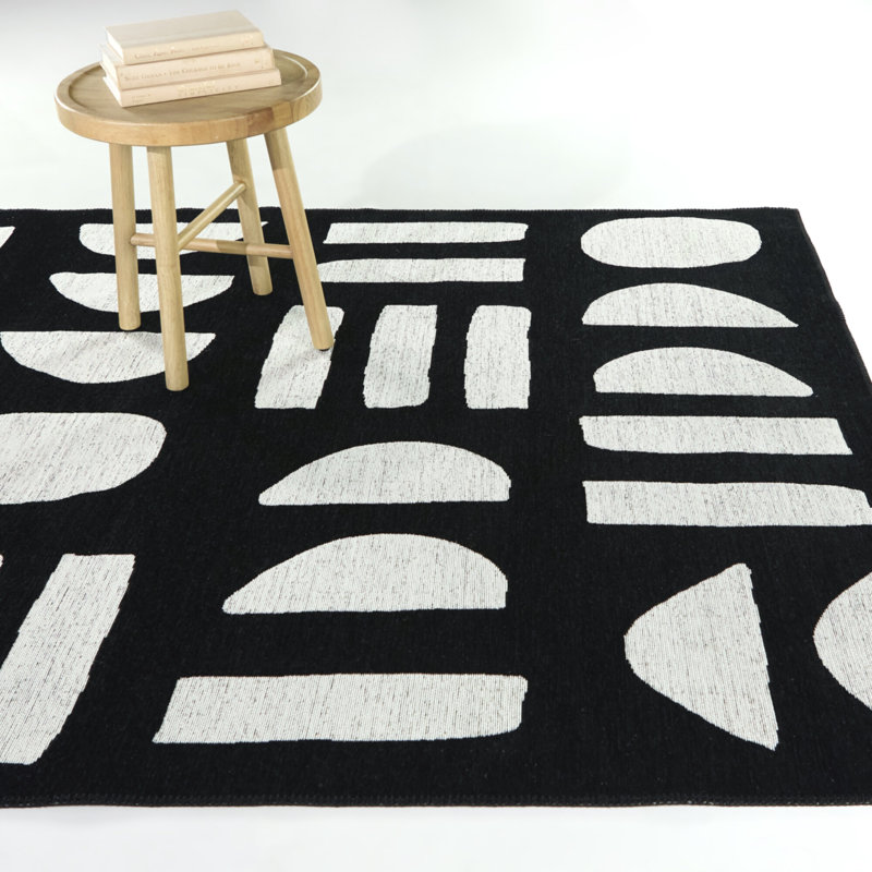Tapis gris anthracite Seno, Rectangle 7 pi 10 po x 10 pi
