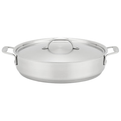 Stellar Profile Matte 2.5 L Stainless Steel (18/10) Round Braiser