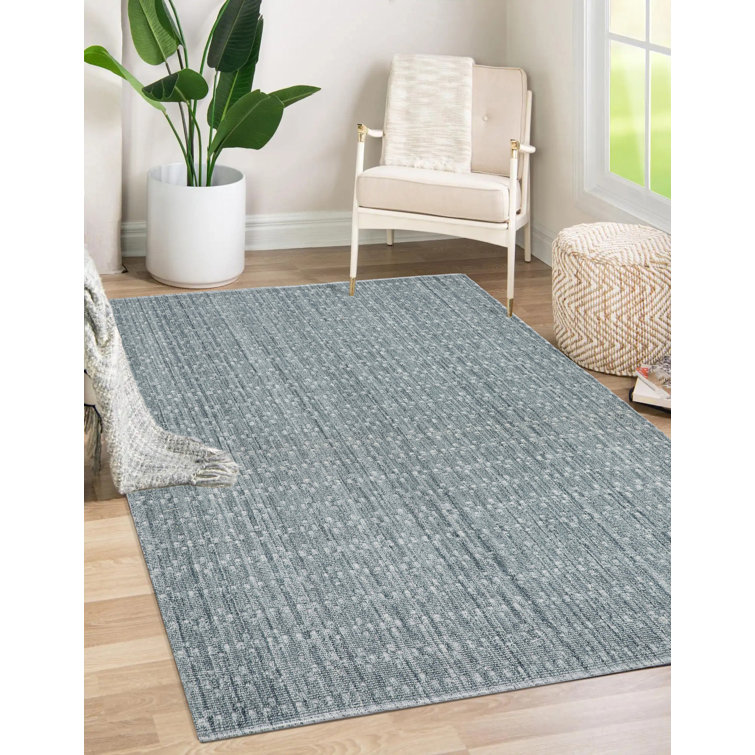 Tissé à la main Juno recyclé P.E.T. Tapis géométrique en polyester
