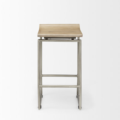 Barlow Solid Mango Wood Counter & Bar Stool