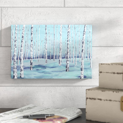 " Bluey Birches Painted "