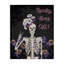 Toile squelette Spooky Vibes Only, design par Radhika Modi-193195536