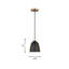 Luminaire suspendu conique à 1 lumière Nikki-1013368361-1013368372-1013368375