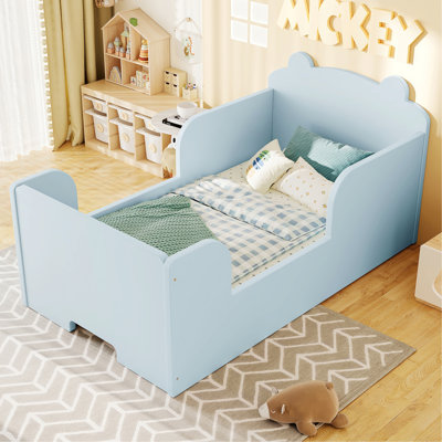 Floor Bed Frame, Bear Shape Toddler Bed
