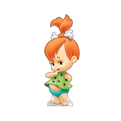 Accroche en carton pebbles flintstone (the flintstones)