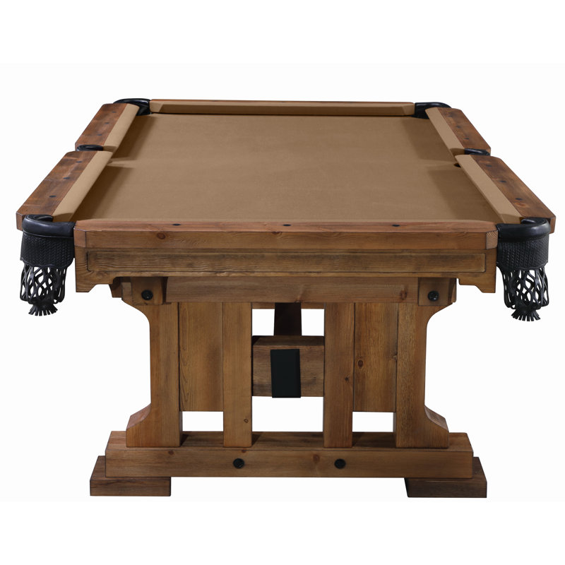 Colorado Slate Pool Table with Professional Installation Included, 7', Camel, Yes