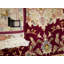 Necdet Oriental Area Rug in Burgundy