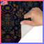 Tapis de bain à motif géométrique complexe-129217090