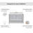Magnolia 55" Single Bathroom Vanity in Grey, with 1.5 Italian Carrara Marble Top, Rectangle Sink-1133702062-1082820513