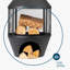 Tabris Column Wood Burning Smokeless Chimnea