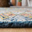 Tapis géométrique en laine et en coton touffeté à la main Emmamarie-1120956290