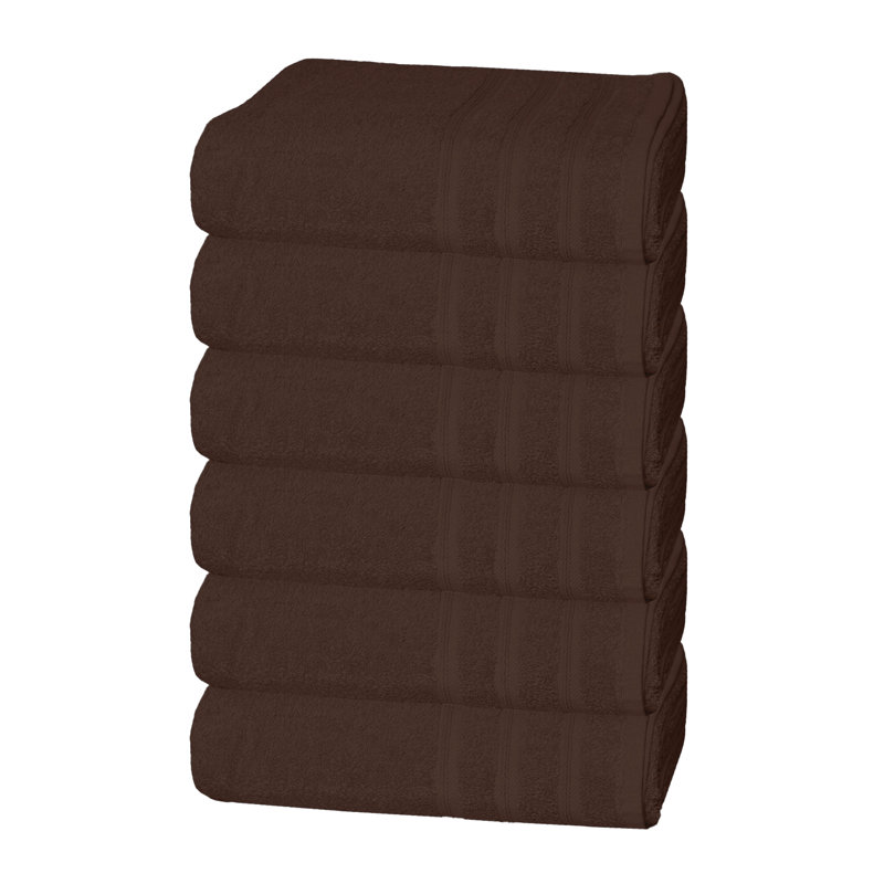 Kenrik Midweight Bath Towel, Brown