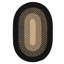Tapis tressé noir / cubain Calden-1901379809