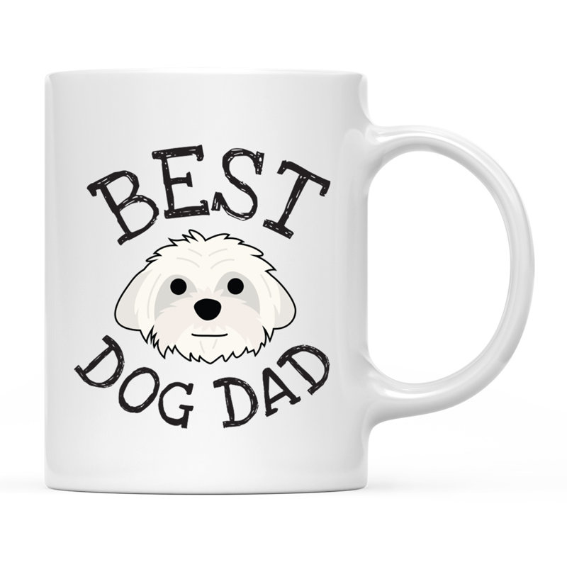 Tasse à café Best Dog Dad, Maltais