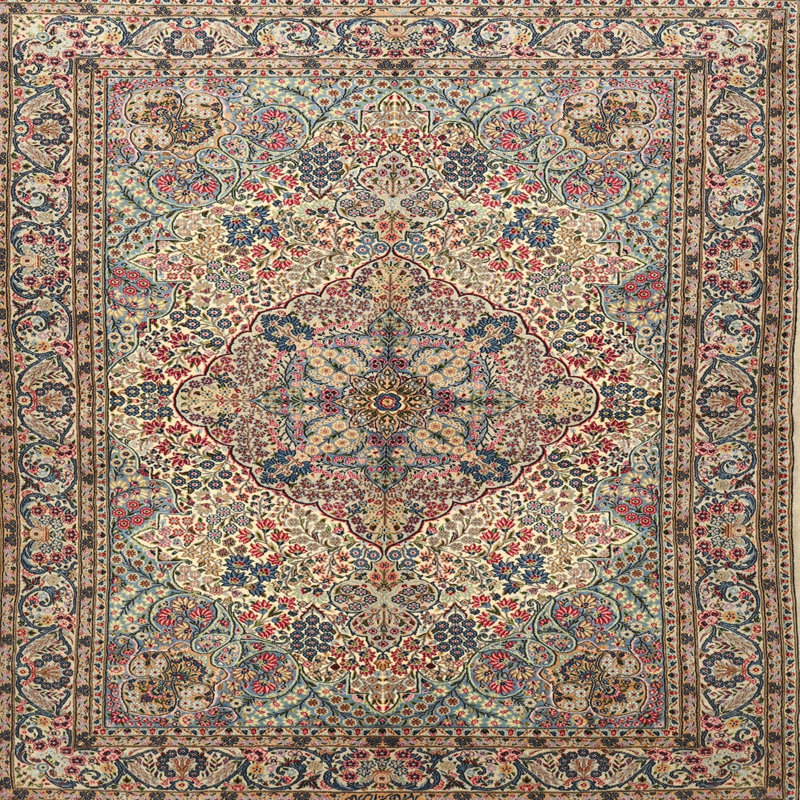 Oriental Indoor Rug, Square 7'