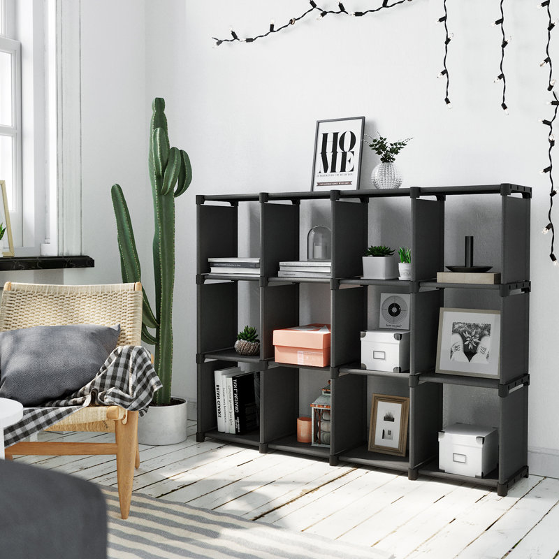 105cm W Fabric Shelving Unit