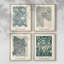 «William Morris VI», ensemble de 4 reproductions encadrées-612034502-612034503