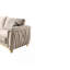 Canapé en tissu d'ameublement de style contemporain Leena-1691442084