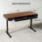 Electric Adjustable Height Standing Desk With Motor & Drawers For Home Office-1660780814