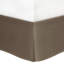 Édredon 7 pièces en faux suède brun, très grand, coussins décoratifs, jupe de lit, literie élégante lavable à la machine, brun, édredon brodé, chaud-121228494-121228497