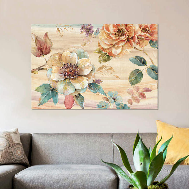 « épices nature i », impression sur toile, H 26 po x l 40 po x P 1,5 po, Toile tendue, Pas de tapis