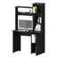 Bureau rectangulaire avec 3 tablettes et rangement de bureau précis-1184754441